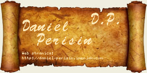 Daniel Perišin vizit kartica